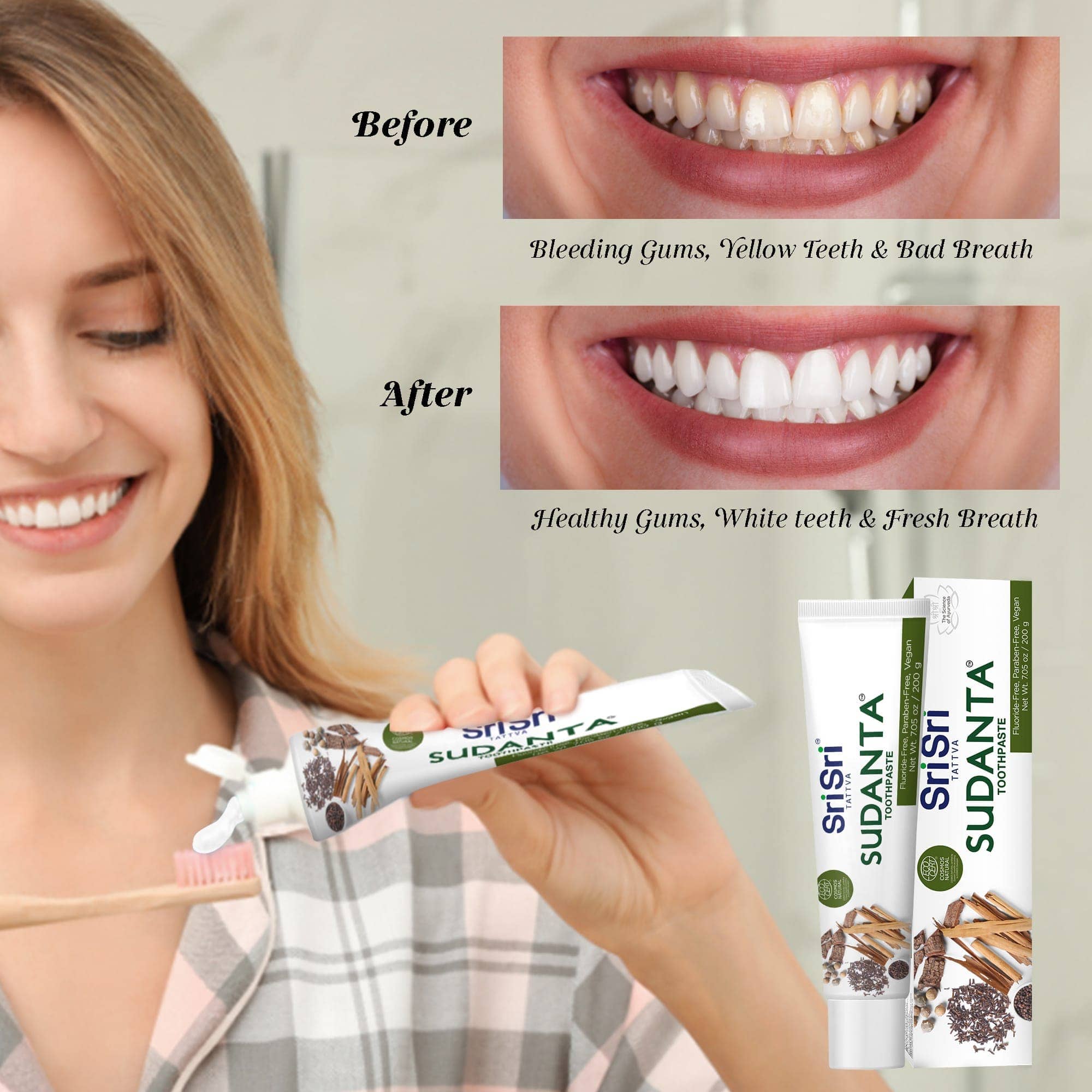 Sudanta Toothpaste - Pack of 2
