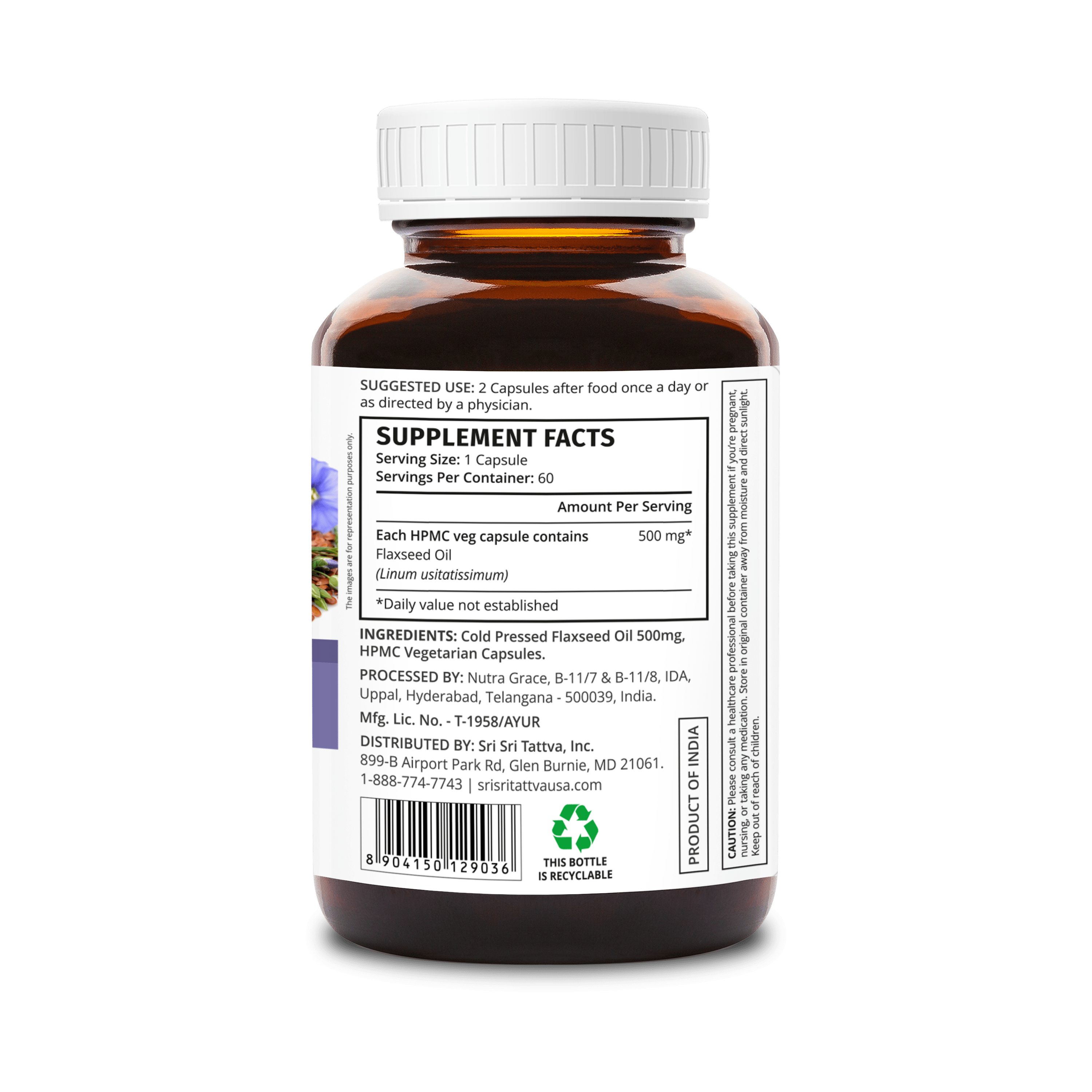 Omega 3,6,9 Flaxseed Oil Cap
