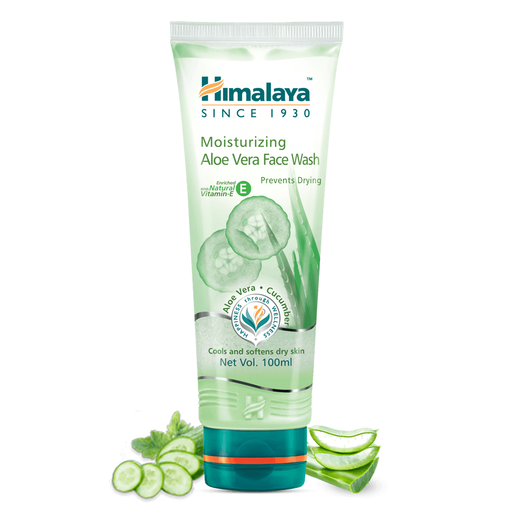 Himalaya Herbals Moisturizing Aloe Vera Face Wash