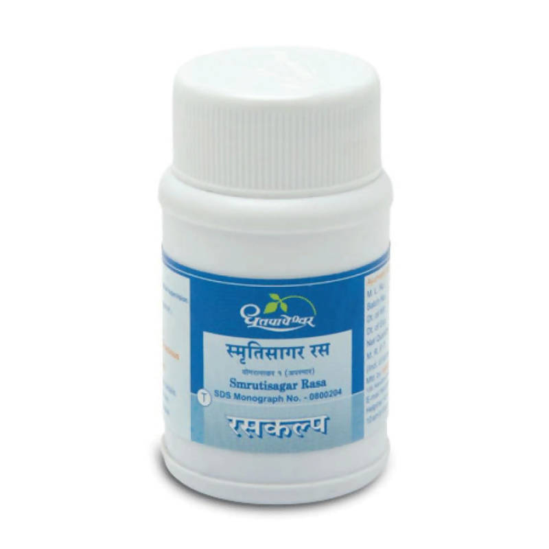 Dhootapapeshwar Smrutisagar Rasa Tablets (50 tabs)