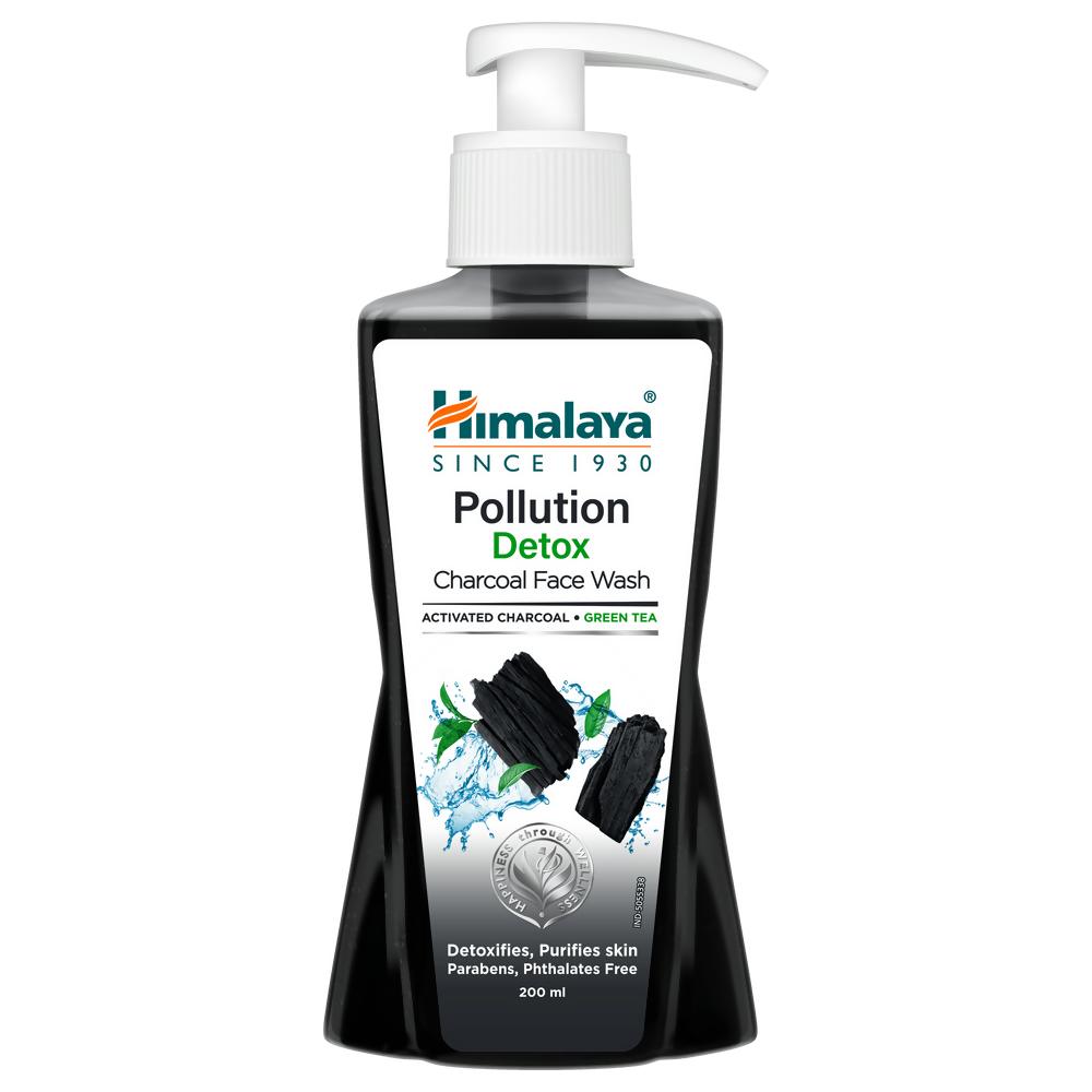 Himalaya Herbals Pollution Detox Charcoal Face Wash