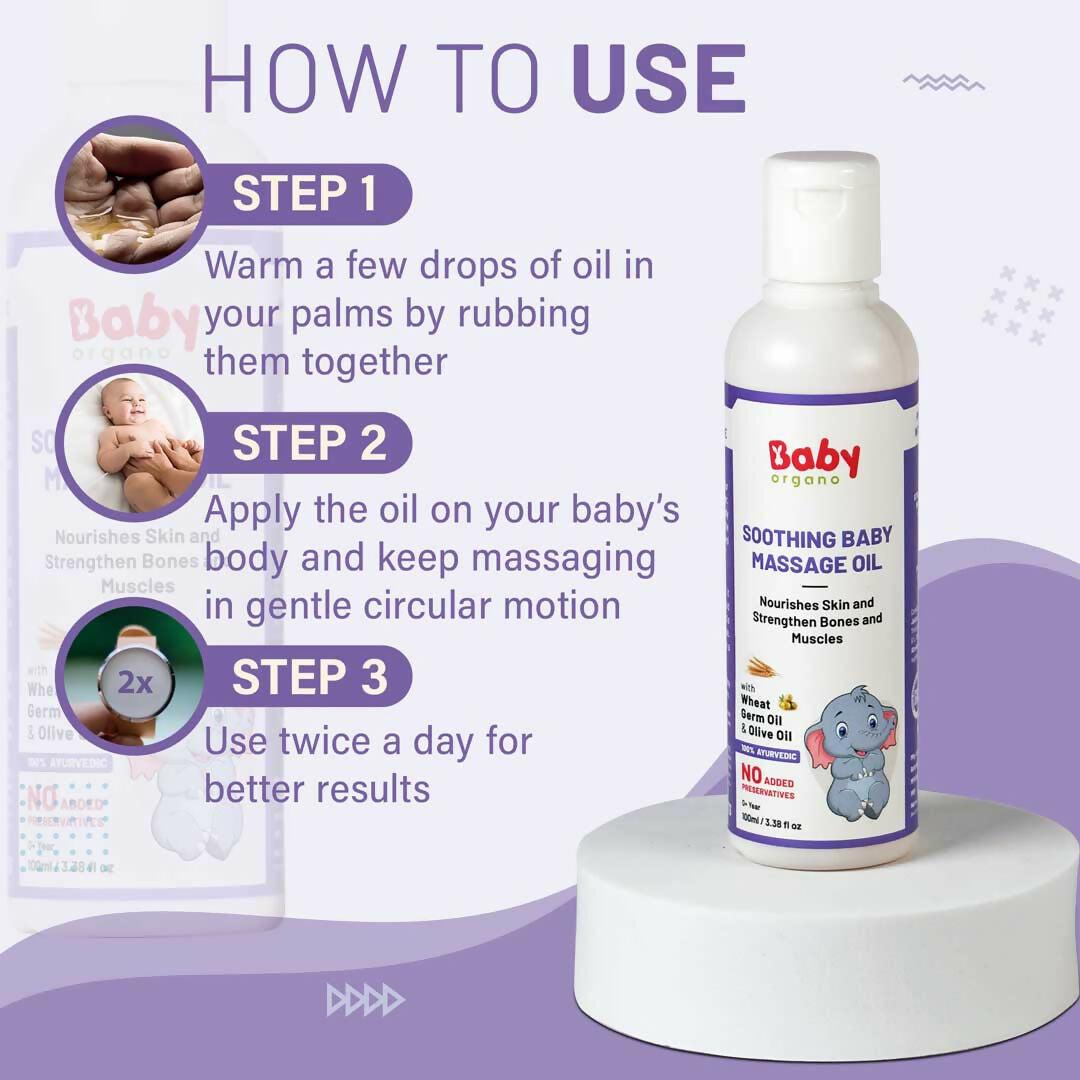 Babyorgano Soothing Baby Massage Oil