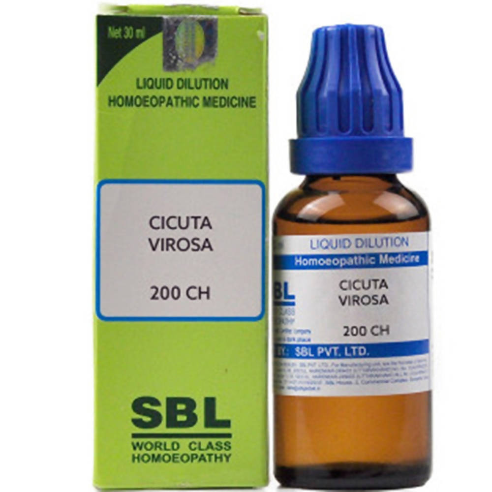 SBL Homeopathy Cicuta Virosa Dilution
