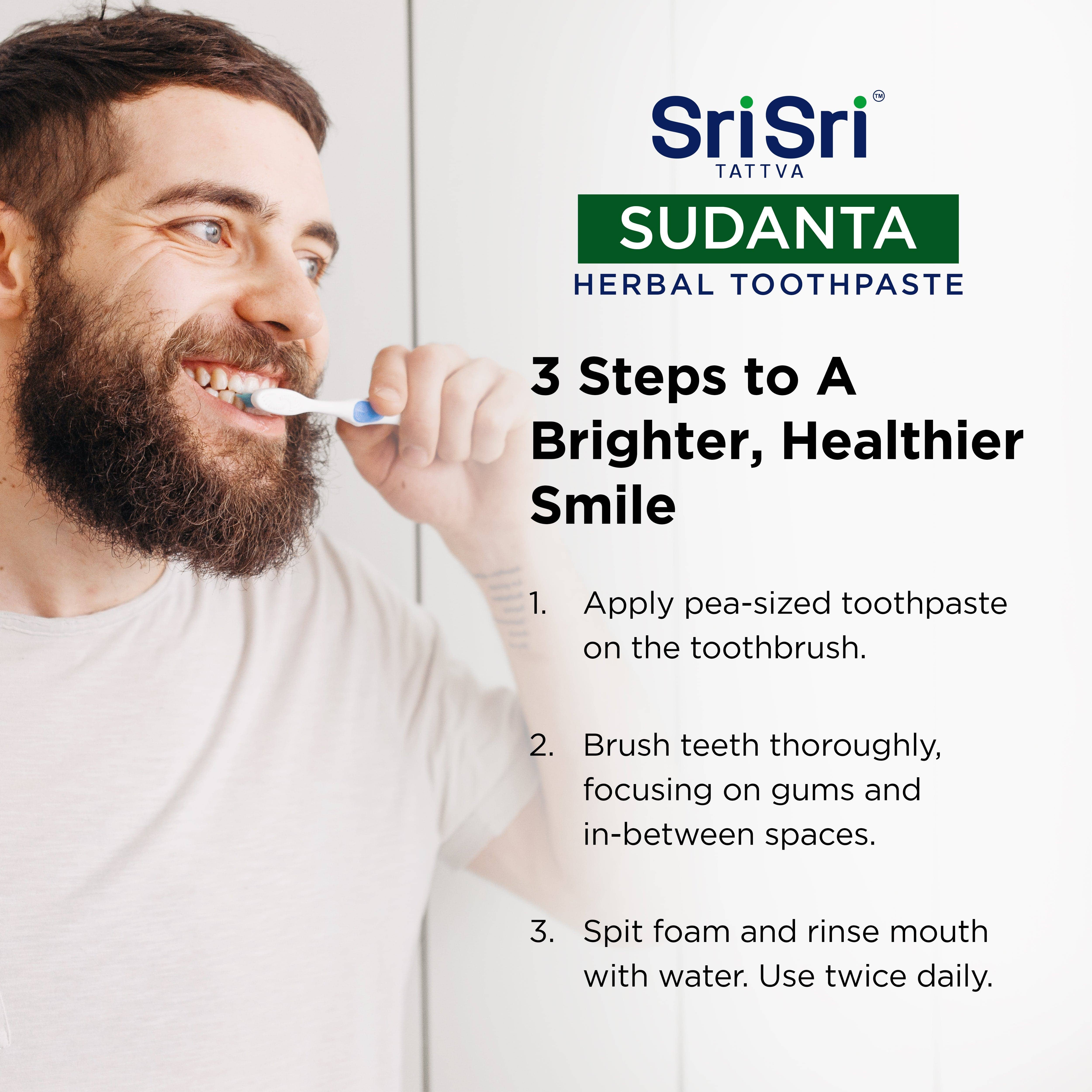 Sudanta Toothpaste - Pack of 2