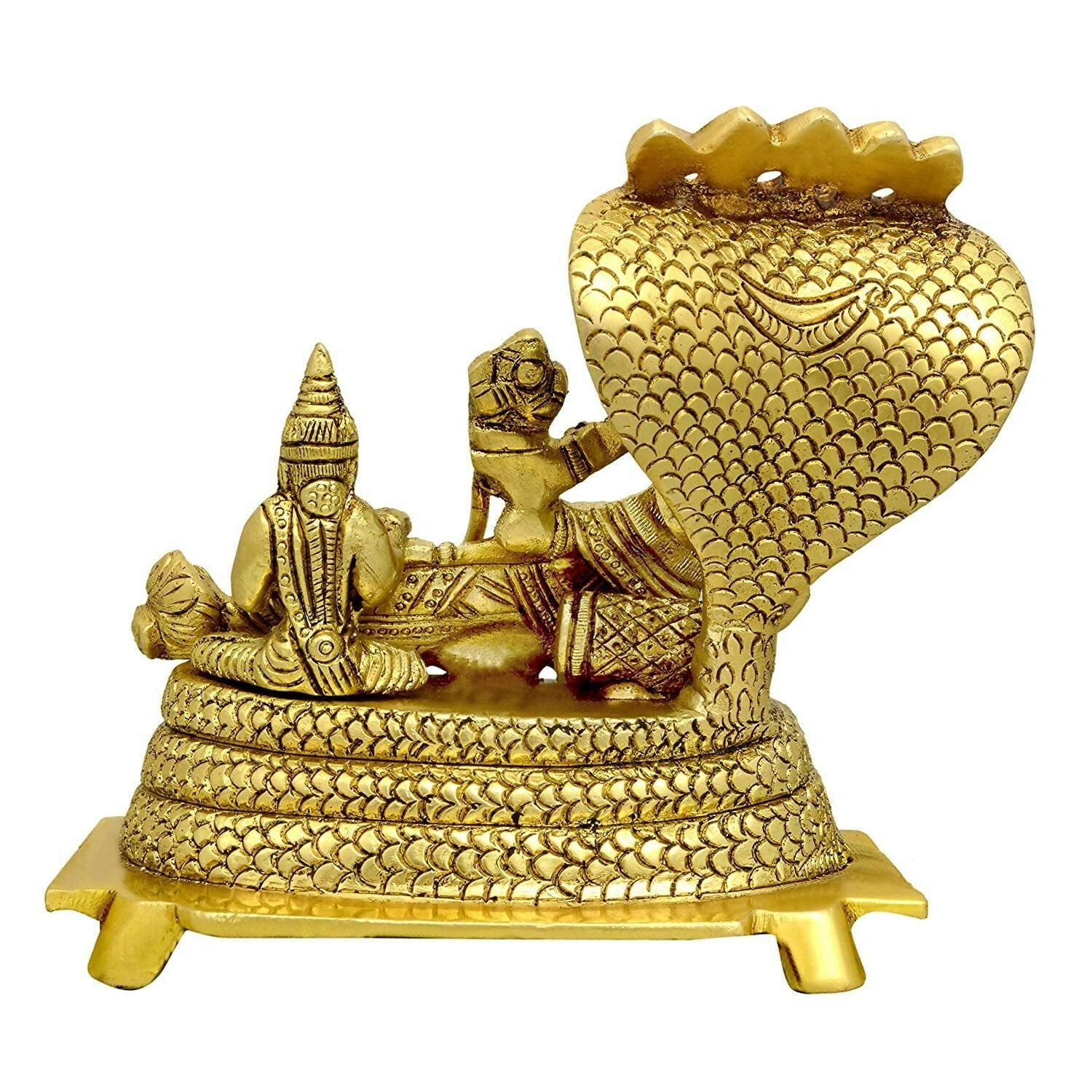 Umi Lord Vishnu and Lakshmi Maa On Shesha Naag