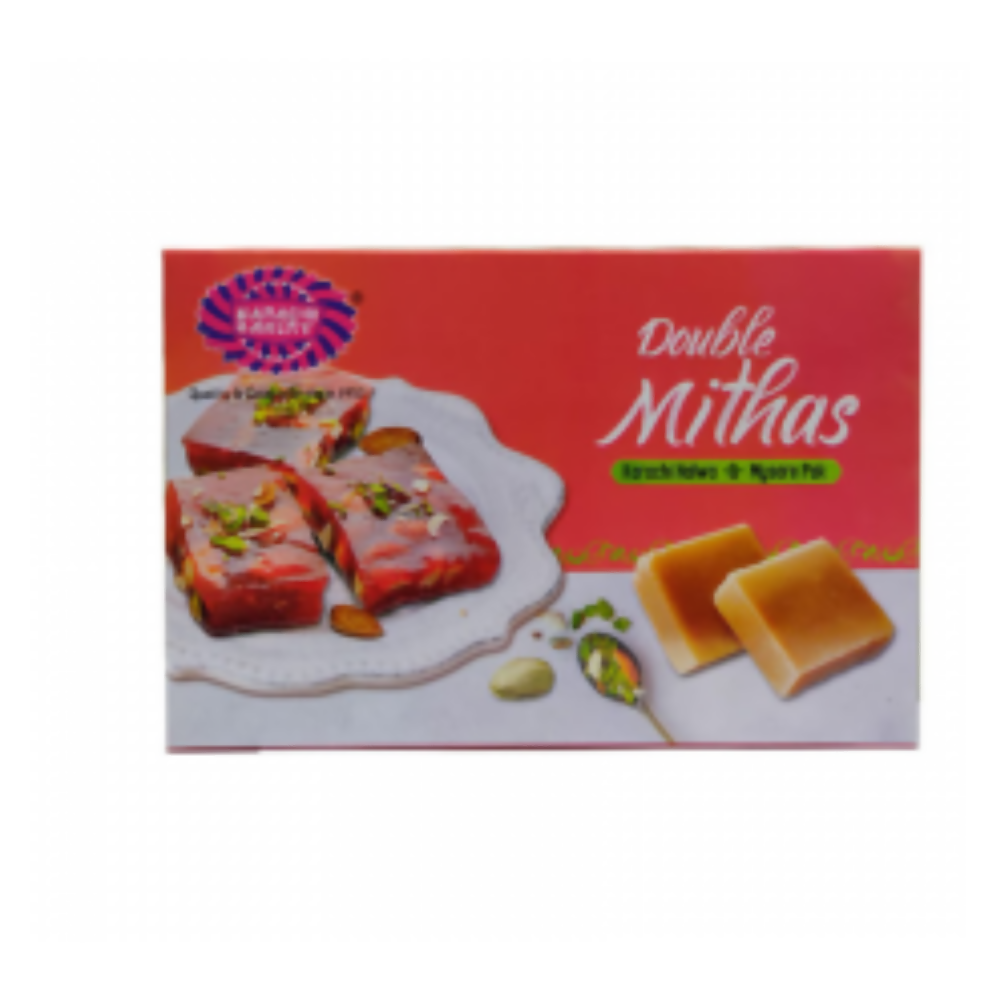 Karachi Bakery Double Mithas [Karachi Halwa & Mysore Pak]