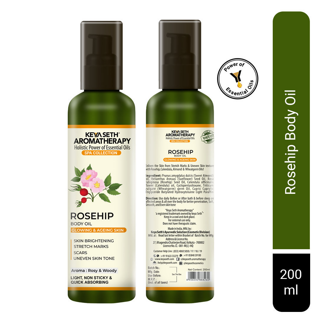 Keya Seth Aromatherapy Rosehip Body Oil