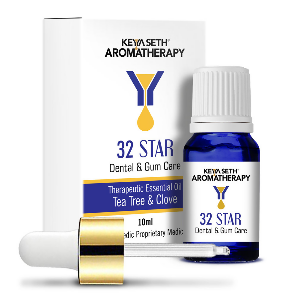 Keya Seth Aromatherapy 32 Star Dental & Gum Solution Essential Oil