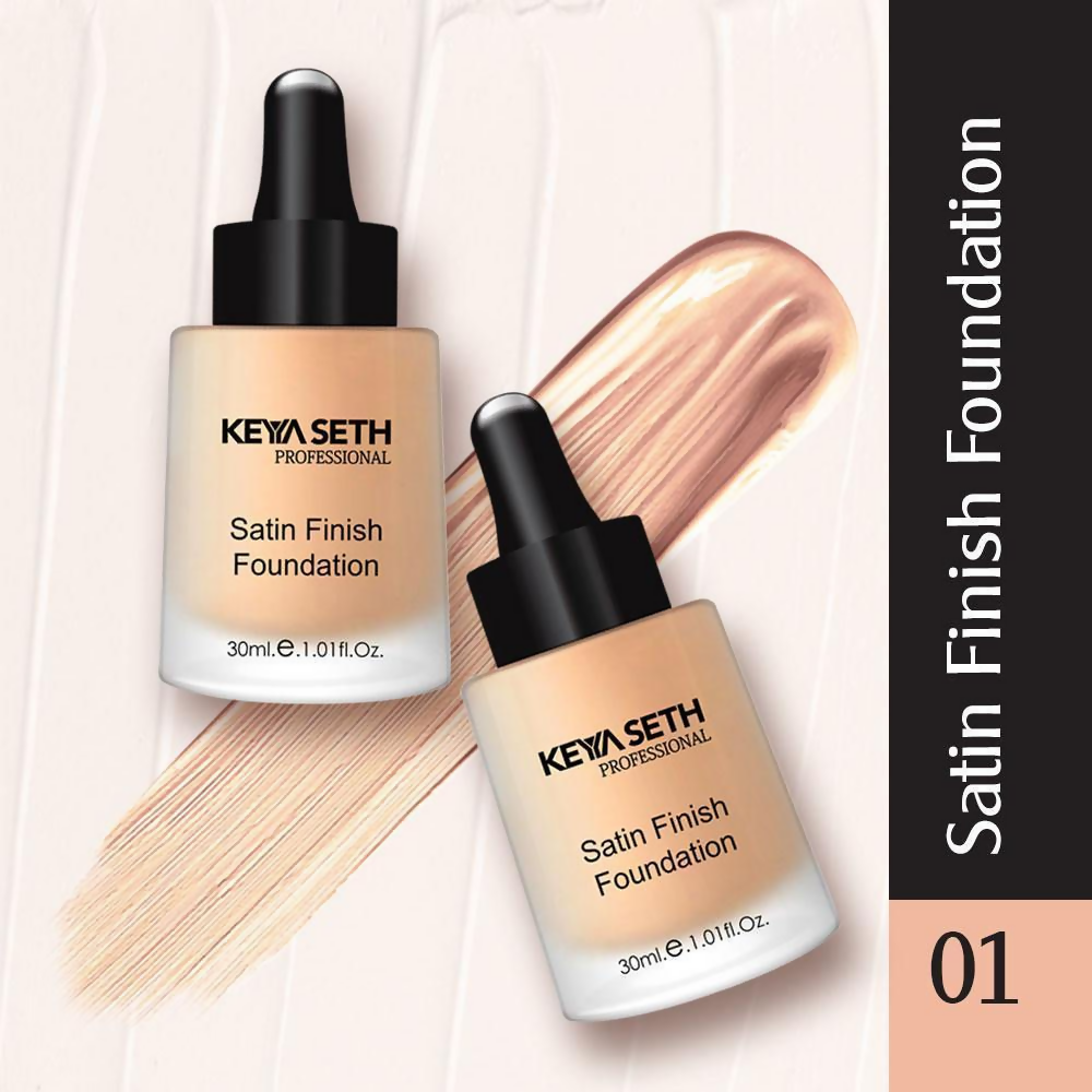 Keya Seth Aromatherapy Professional Satin Finish Foundation - Shade 1