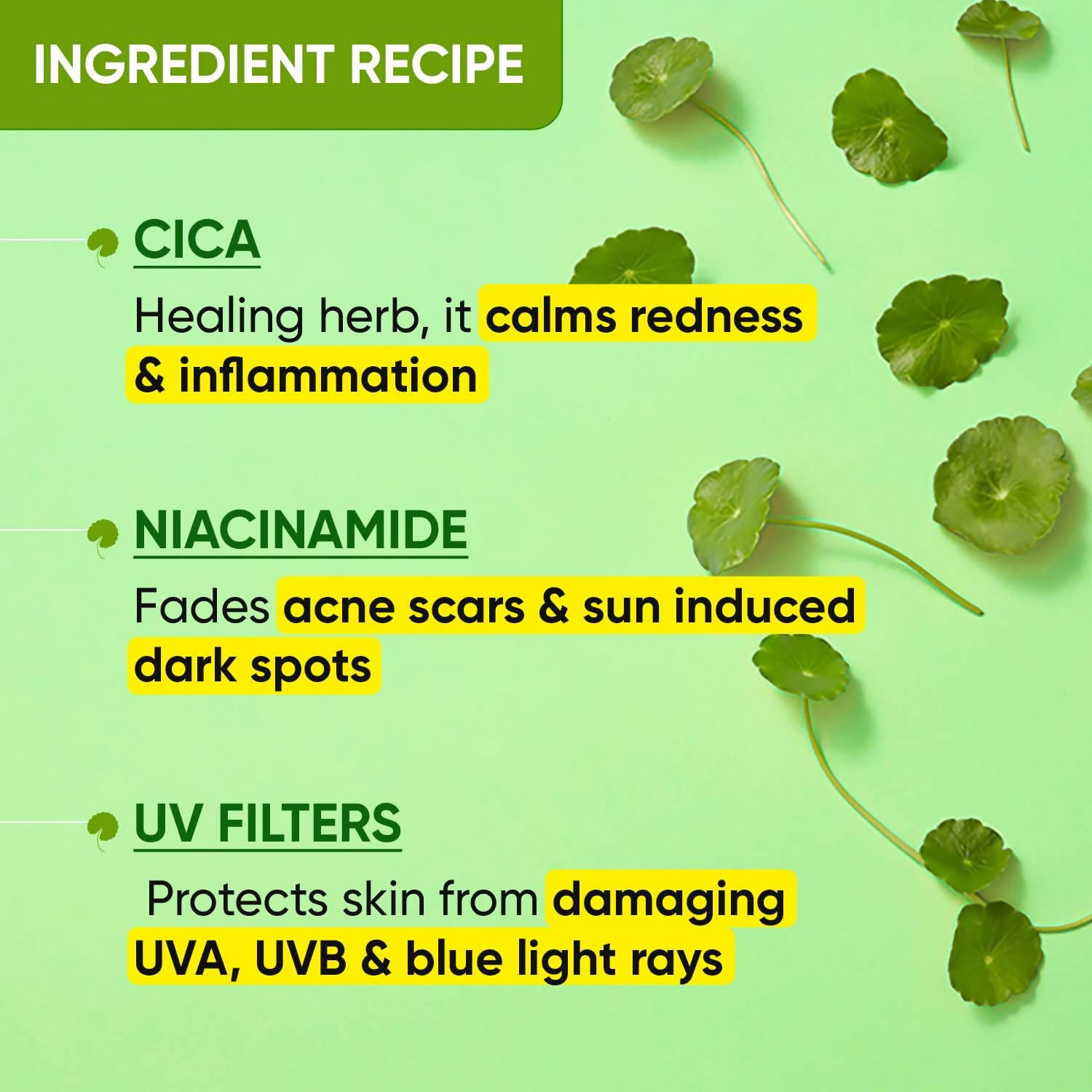 Dot & Key CICA Calming Mattifying Sunscreen SPF 50 For Oily Acne Prone & Sensitive Skin