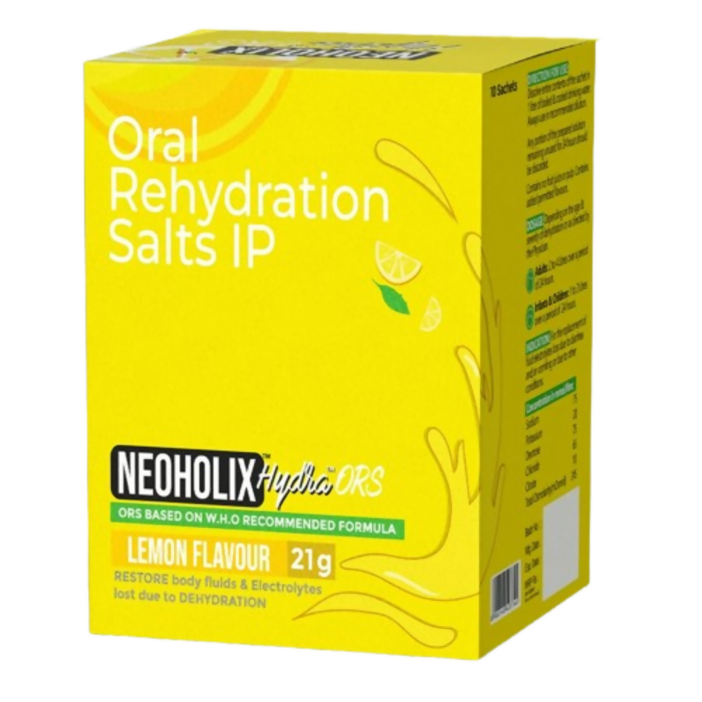 NeoHolix Hydra ORS Sachets Lemon Flavour