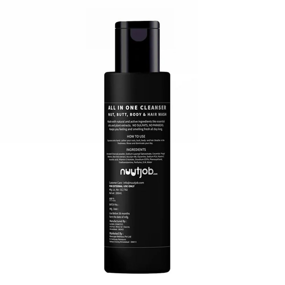Nuut Guard Nuutwash All-in-One Cleanser For Men Intimate Nut-Butt-Body & Hair Wash