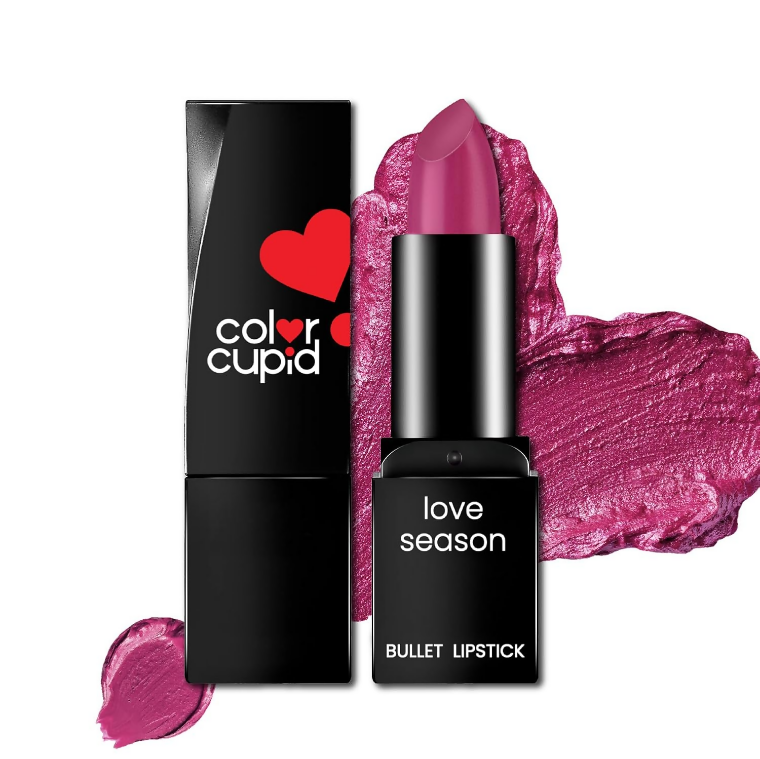 Color Cupid Velvety Intense Color 12-Hour Stay Bullet Lipstick - Rose Bloom
