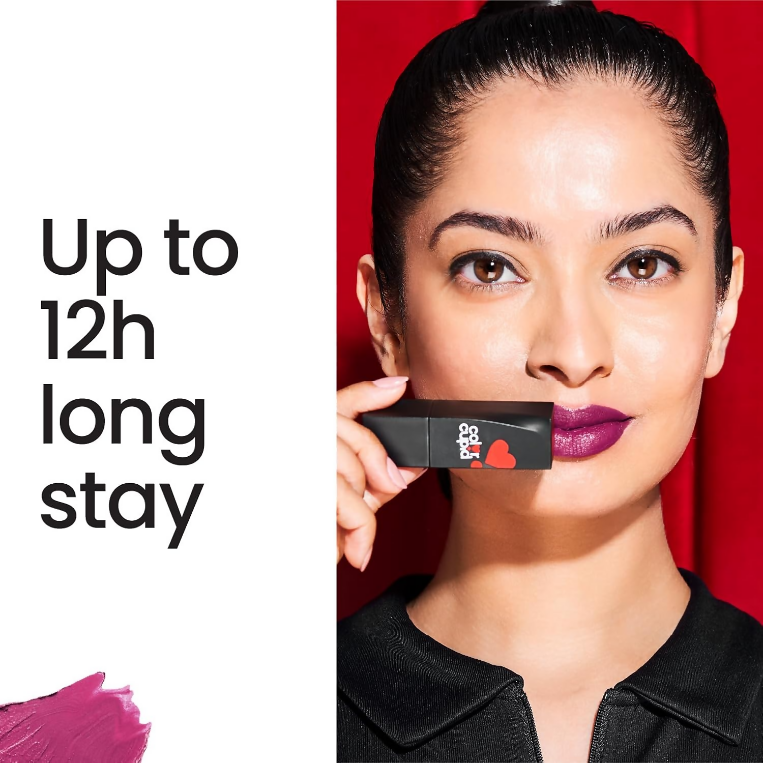 Color Cupid Velvety Intense Color 12-Hour Stay Bullet Lipstick - Rose Bloom