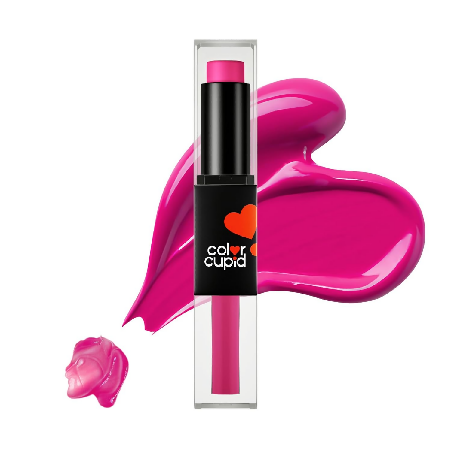 Color Cupid 2 in 1 Tinted Lip Balm + Liquid Lipstick - Flirt & Fuchsia
