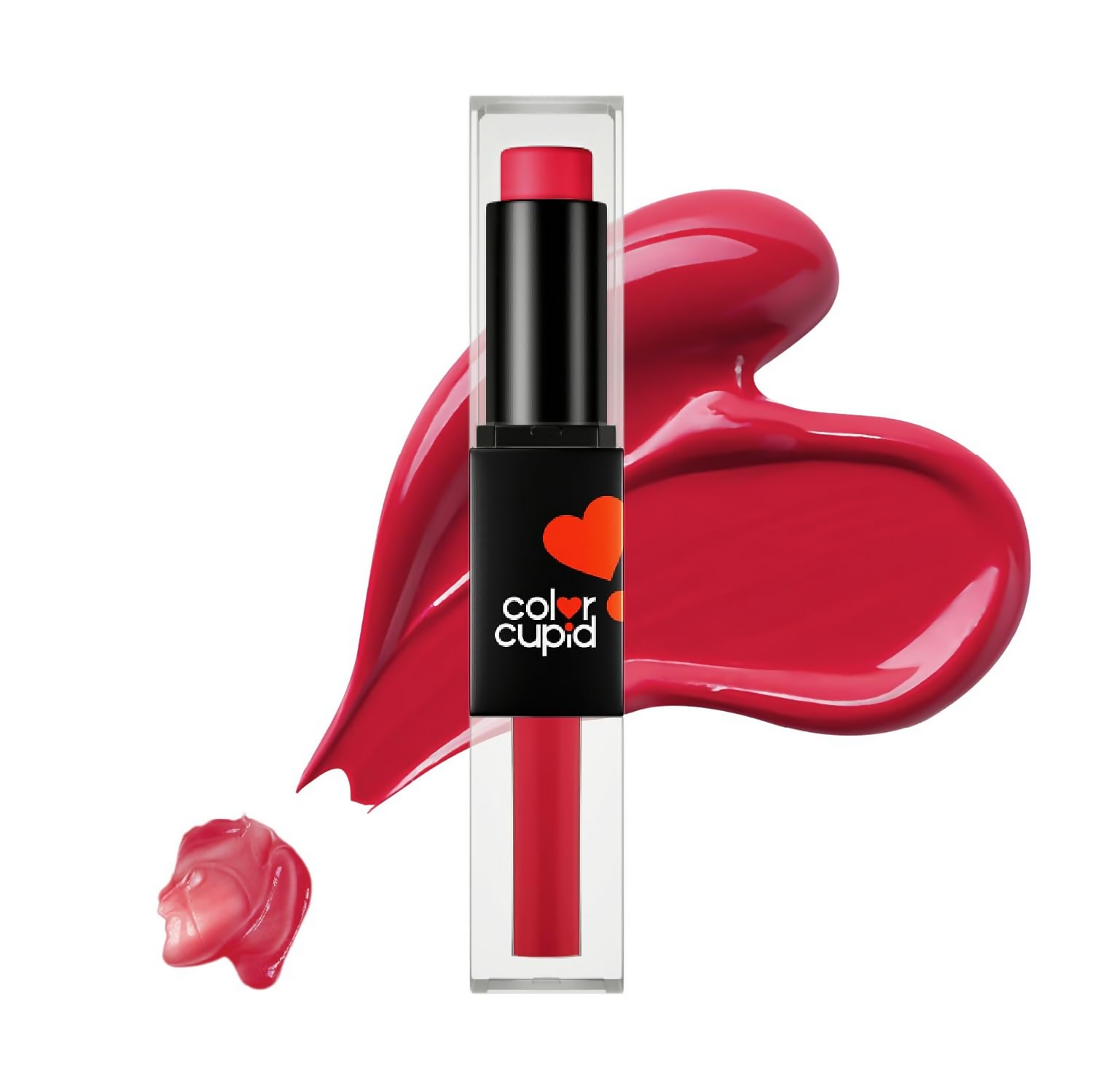Color Cupid 2 in 1 Tinted Lip Balm + Liquid Lipstick - Red & Reign