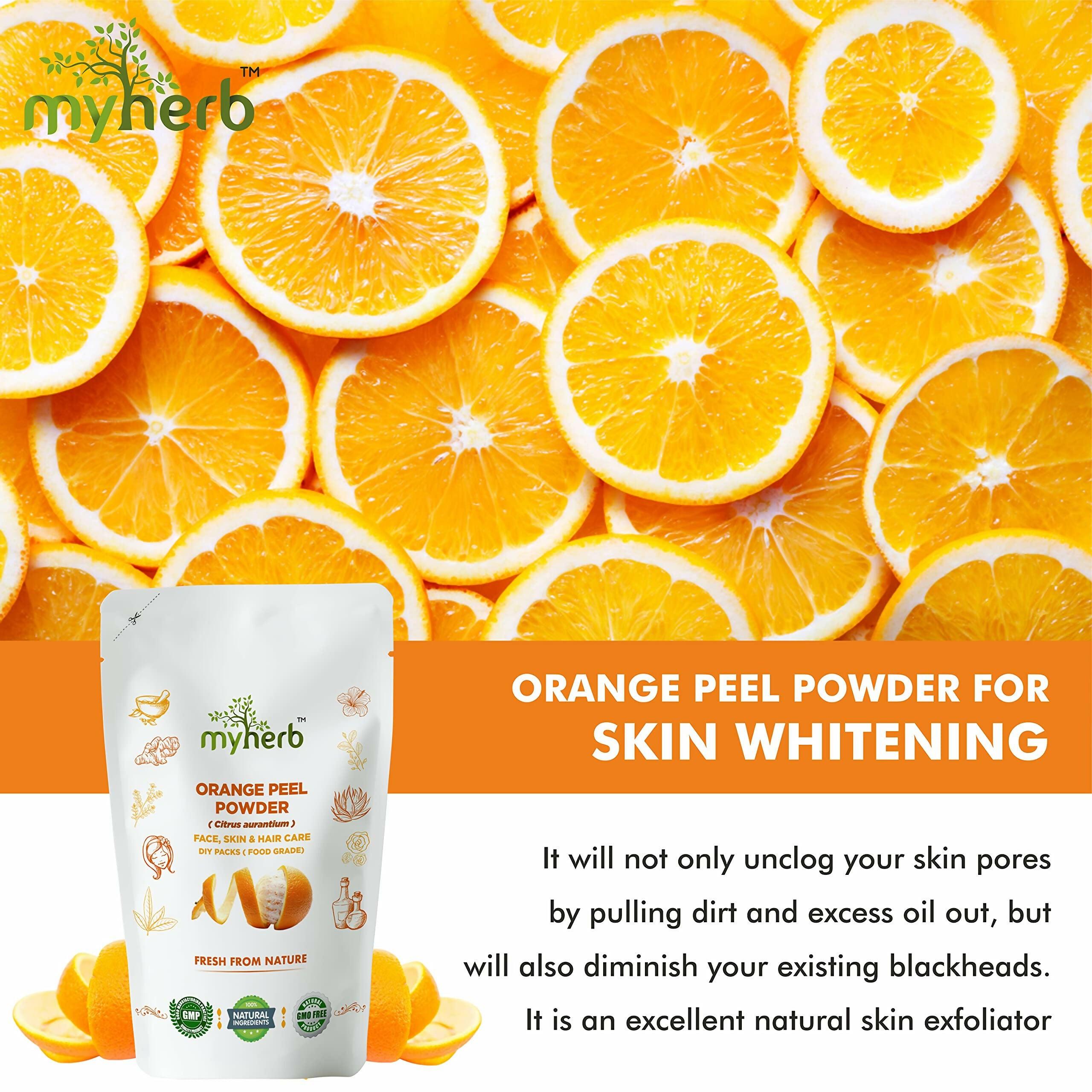 Myherb Pure Natural Organic Orange Peel Powder