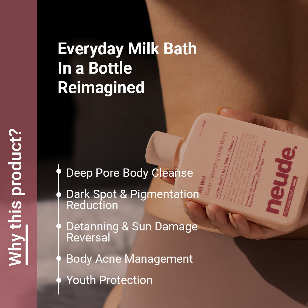 Neude Gentle Daily Body Wash Shower