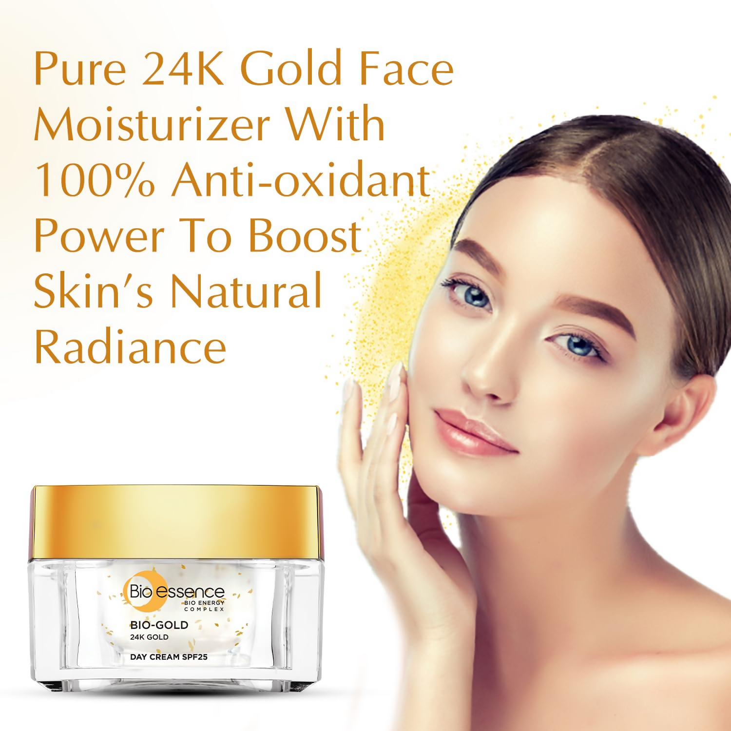 Bio Essence Bio-Gold Day Cream SPF25/PA+++
