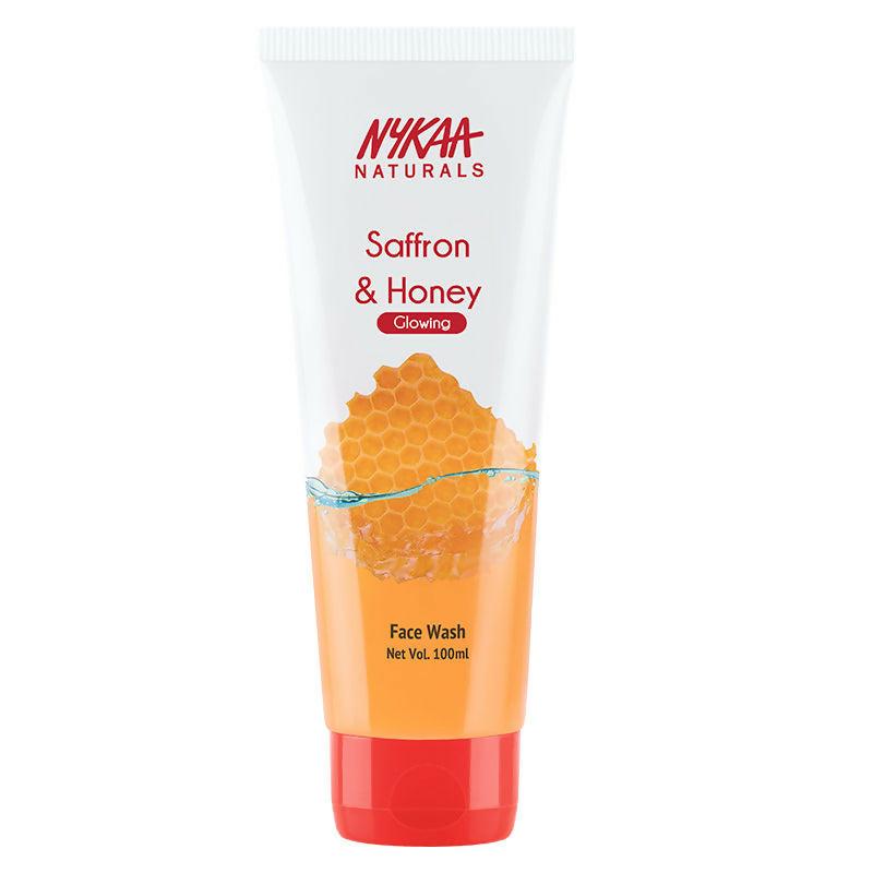 Nykaa Naturals Saffron & Honey Face Wash for Glowing Skin