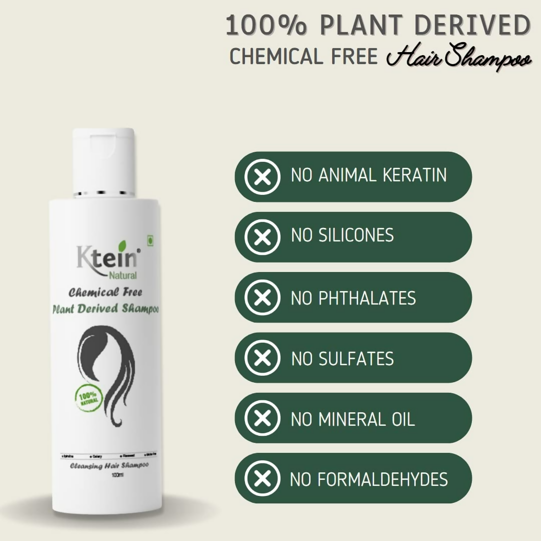 Ktein Natural Chemical Free Plant Derived Shampoo