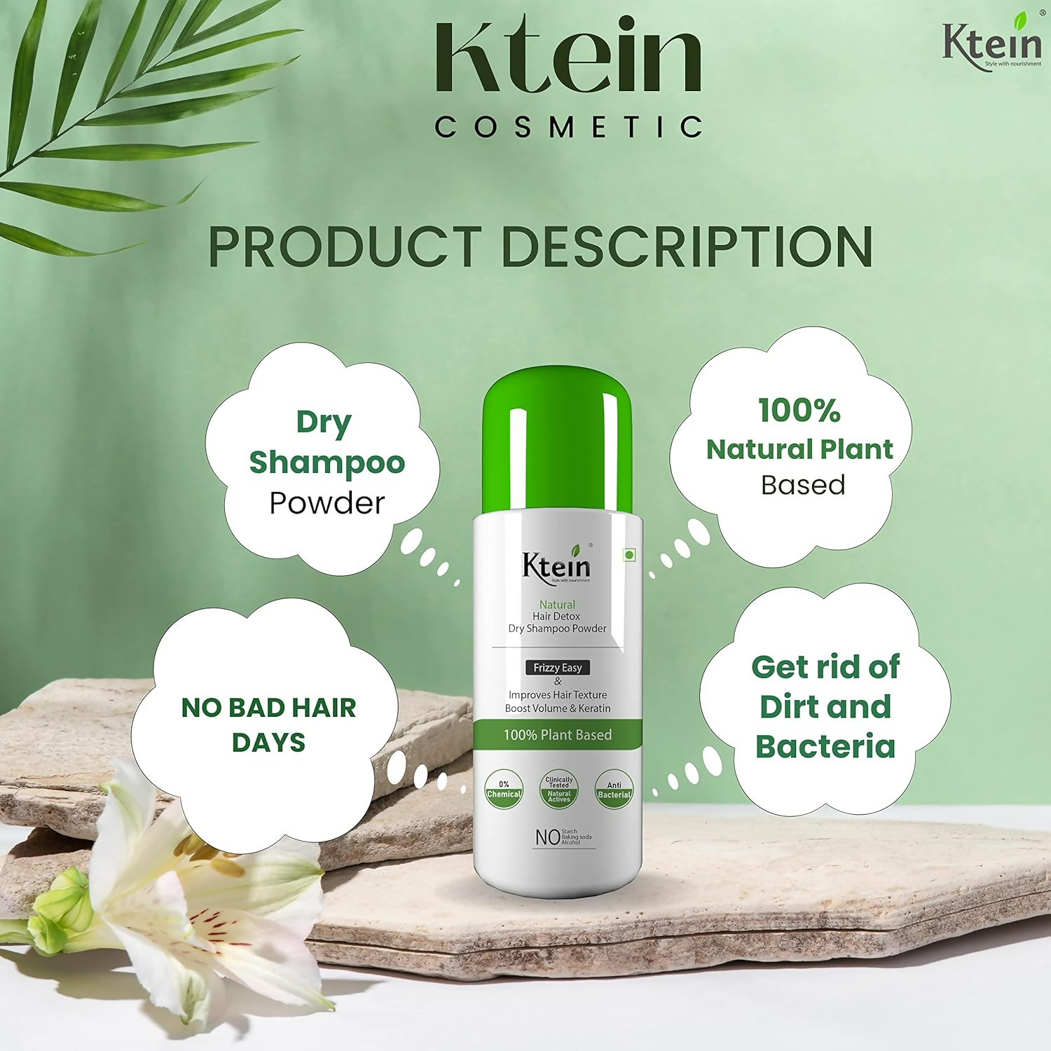 Ktein Natural Detox Dry Shampoo