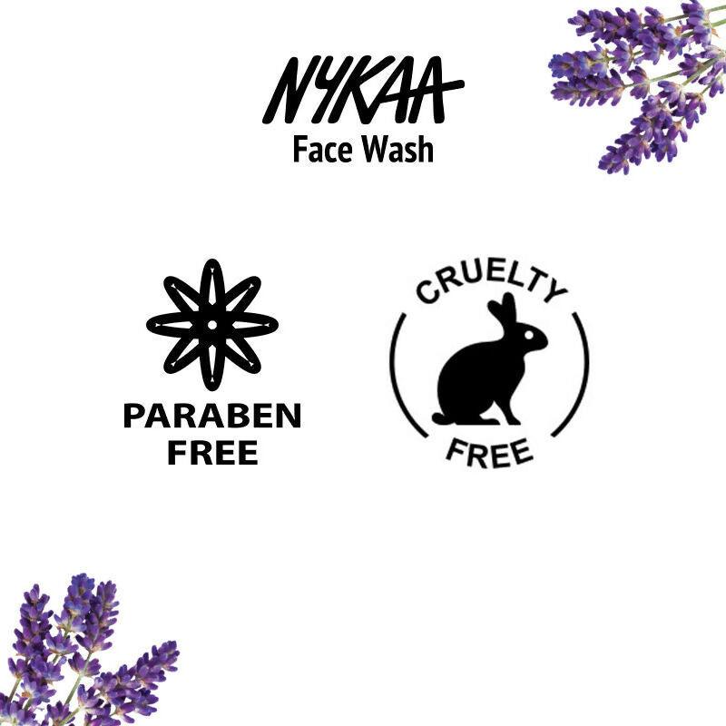 Nykaa Naturals Lavender & Chamomile Face Wash for Calm Skin