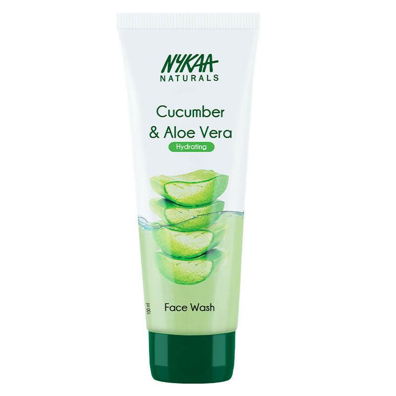 Nykaa Naturals Cucumber & Aloe Vera Face Wash for Hydrated Skin