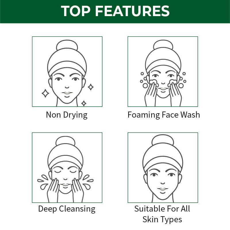 Nykaa Naturals Cucumber & Aloe Vera Face Wash for Hydrated Skin