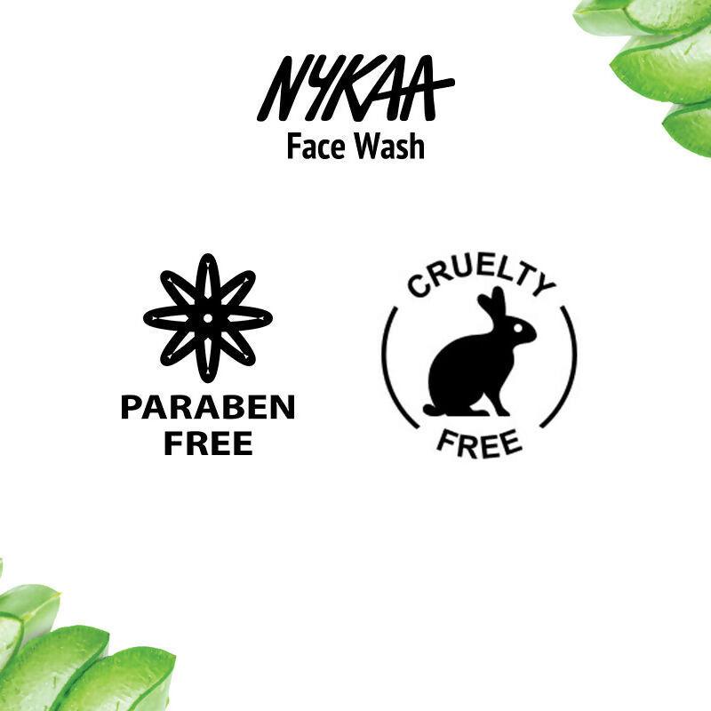 Nykaa Naturals Cucumber & Aloe Vera Face Wash for Hydrated Skin