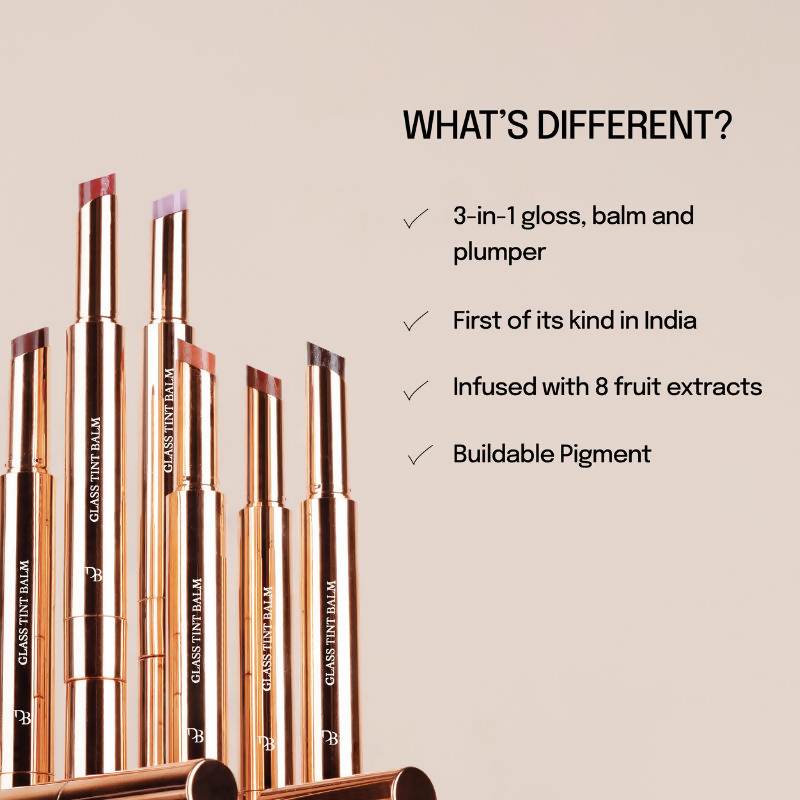 Diam Beauty Glass Tint Lip Balm - Bronzite