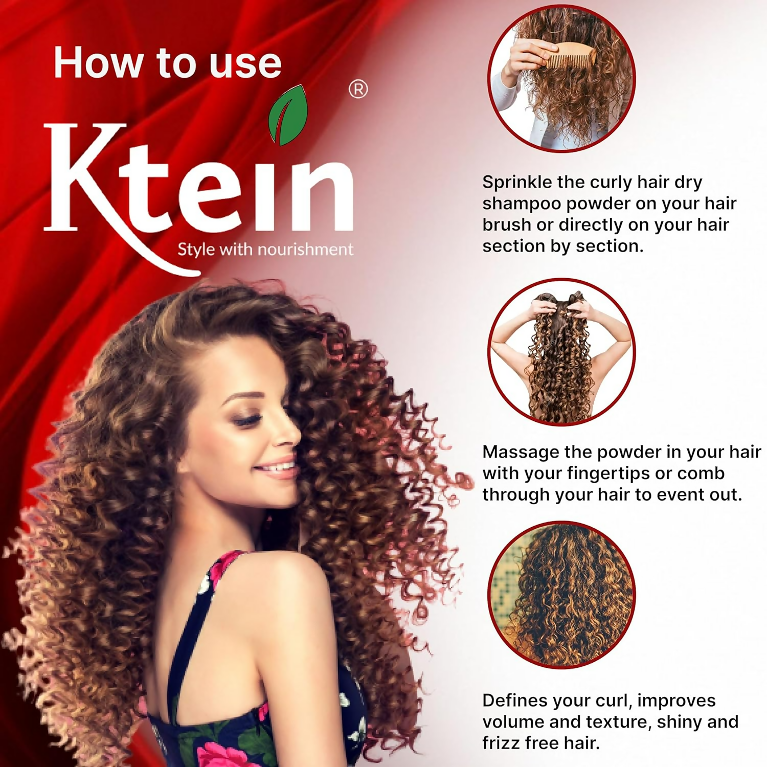Ktein Natural 100% Plant Based Hair Detox Dry Shampoo