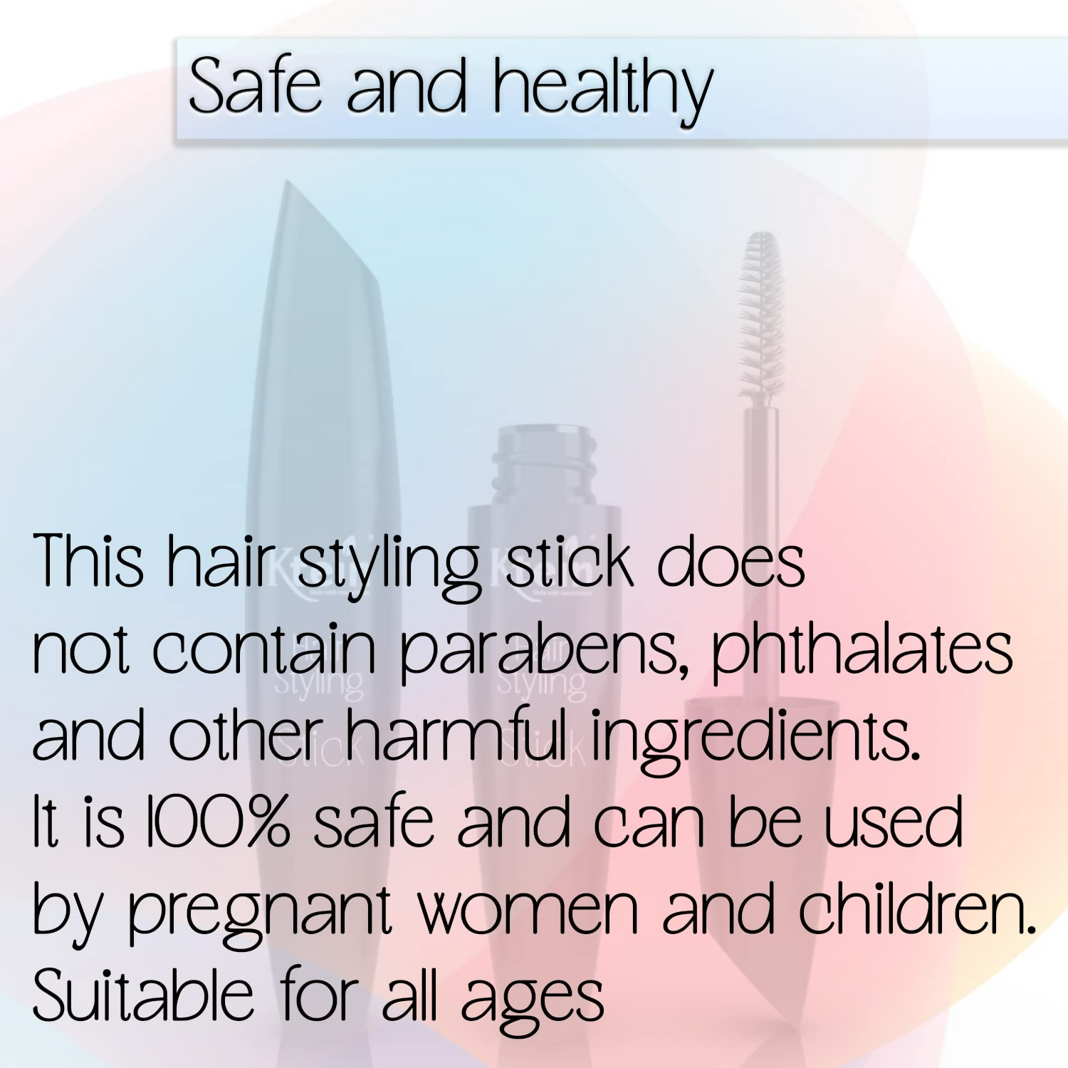 Ktein 100% Natural Plant Based Hair Styling stick