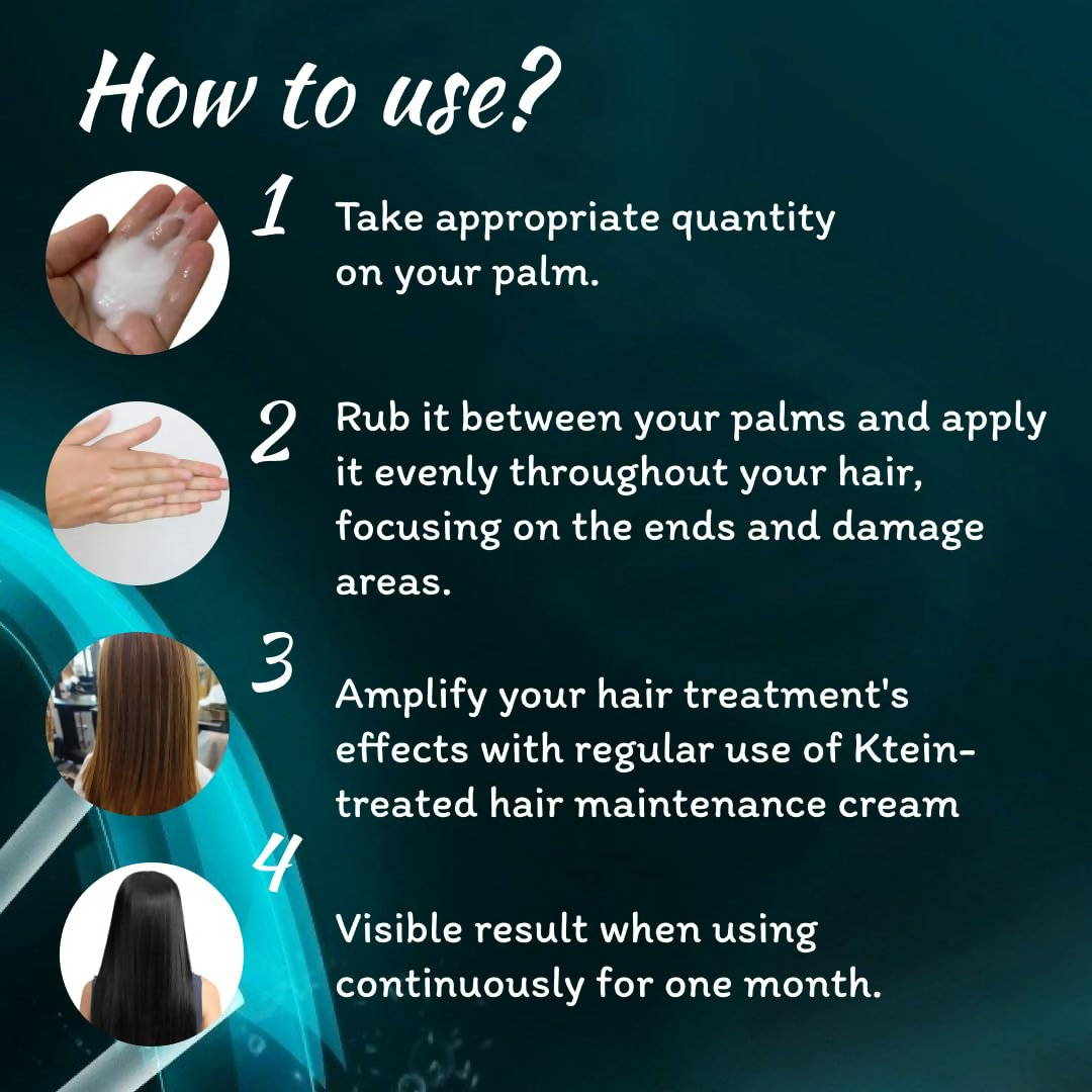 Ktein 100% Plant Based Treated Hair Maintenance Cream Natural