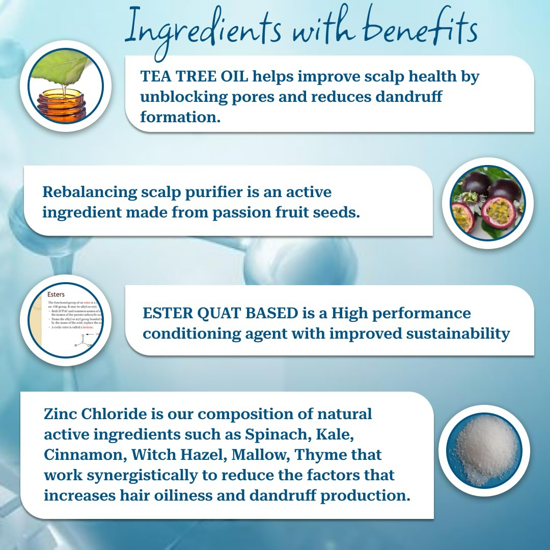 Ktein Natural 100% Plant Based Anti Dandruff Shampoo