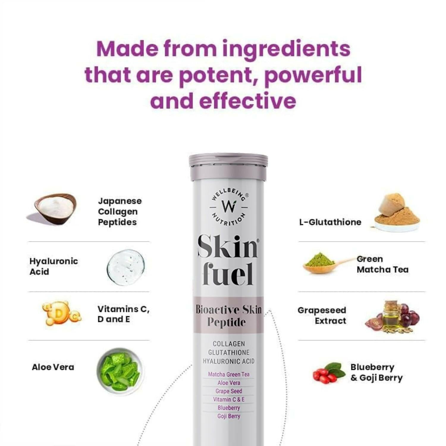 Wellbeing Nutrition Skin Renew Collagen Combo