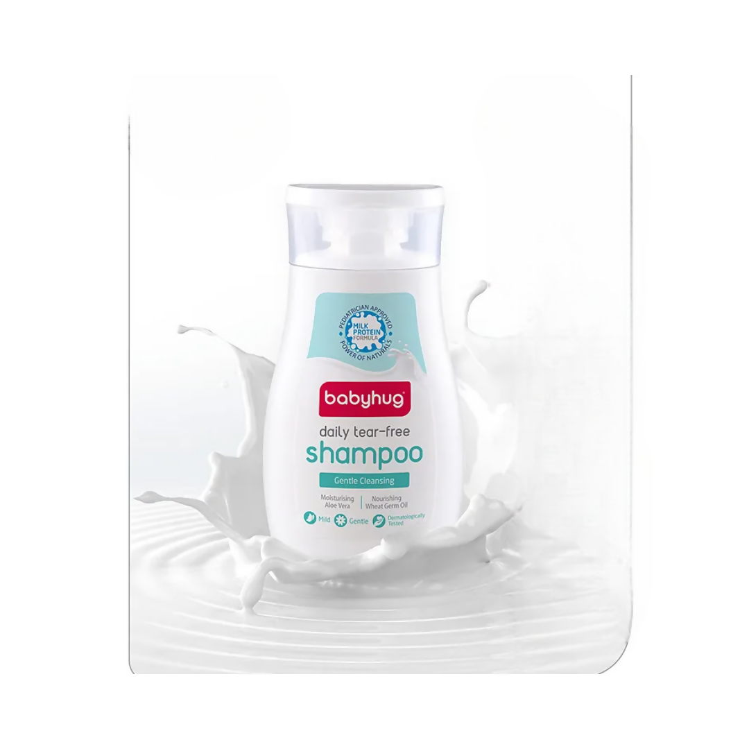Babyhug Milk Protein Formula Daily Tear Free Milky Shampoo