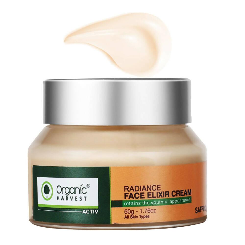 Organic Harvest Activ Saffron Radiance Face Elixir Cream