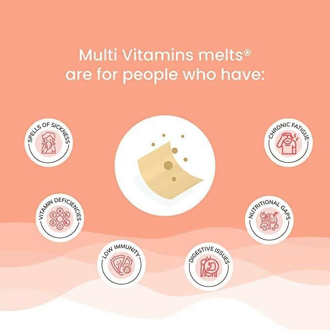 Wellbeing Nutrition Melts Restful Sleep & Melts Into Multivitamins Oral Strips Combo