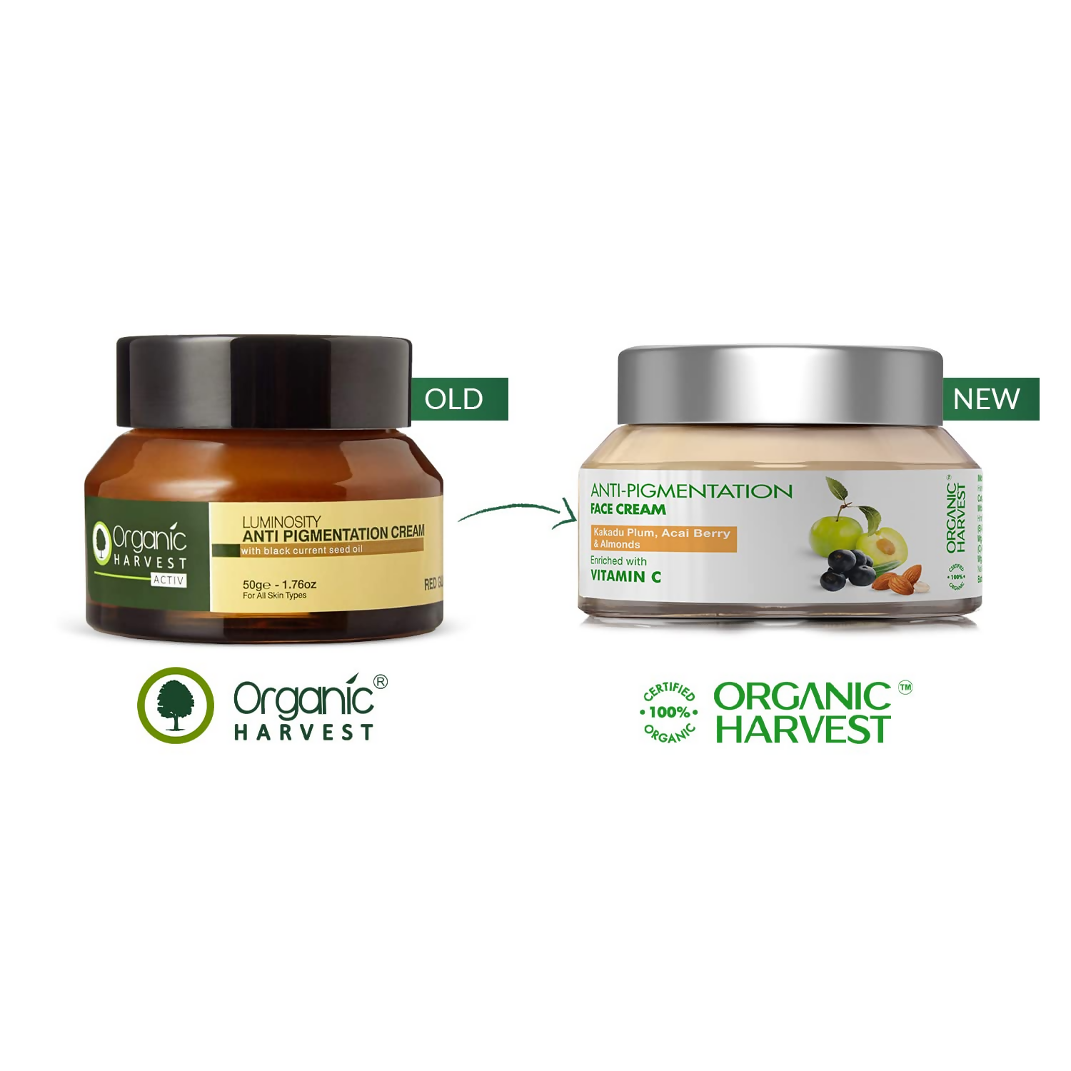 Organic Harvest Activ Luminosity Anti Pigmentation Cream