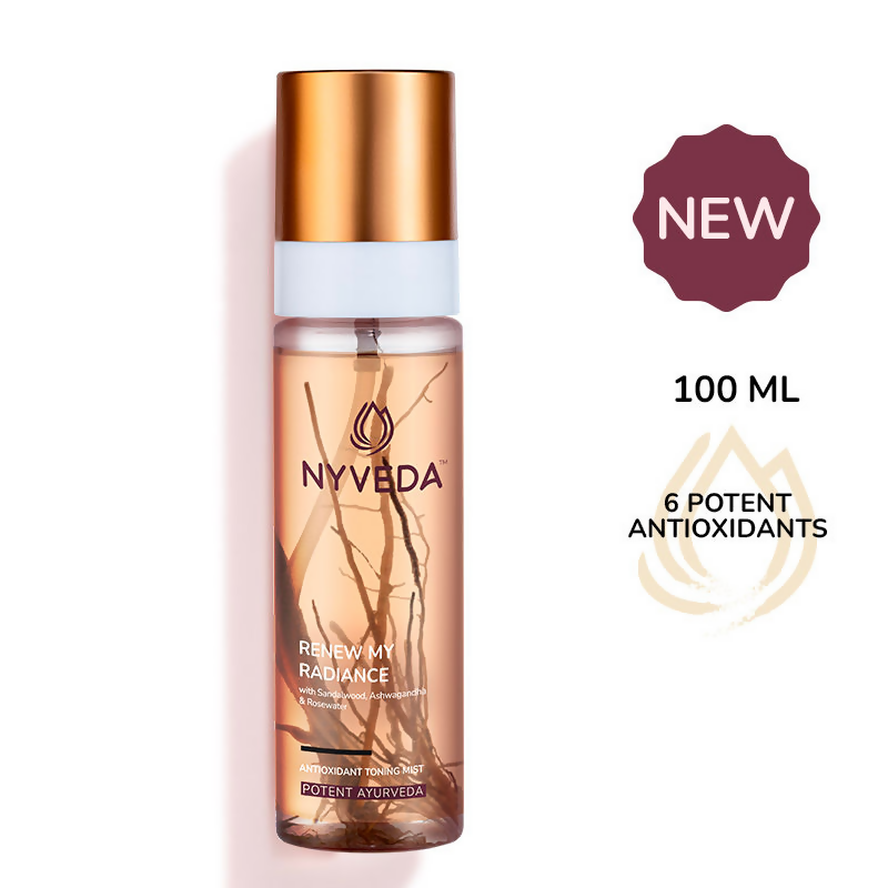 Nyveda Renew My Radiance Antioxidant Toning Mist With Rose Water