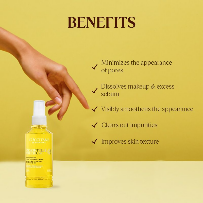 L'Occitane Immortelle Precious Cleansing Oil