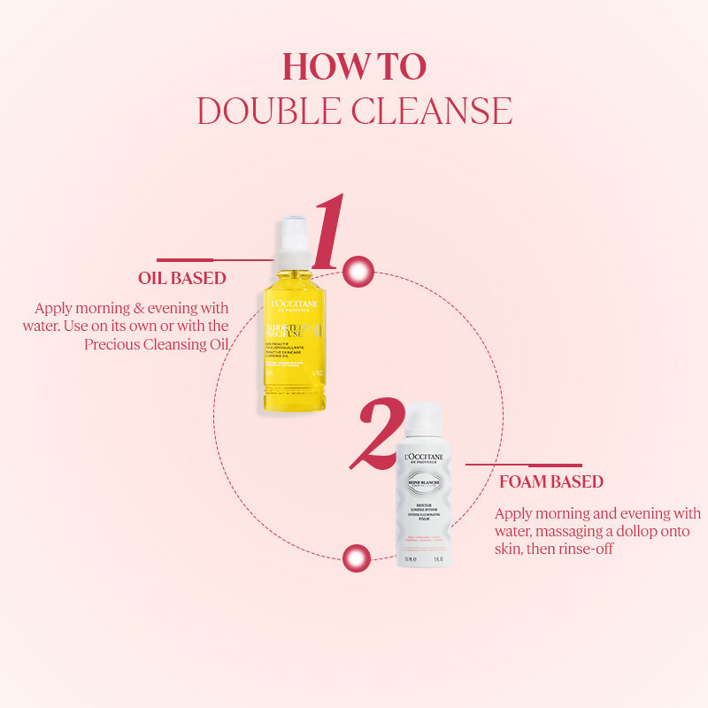 L'Occitane Reine Blanche Intense Illuminating Foam