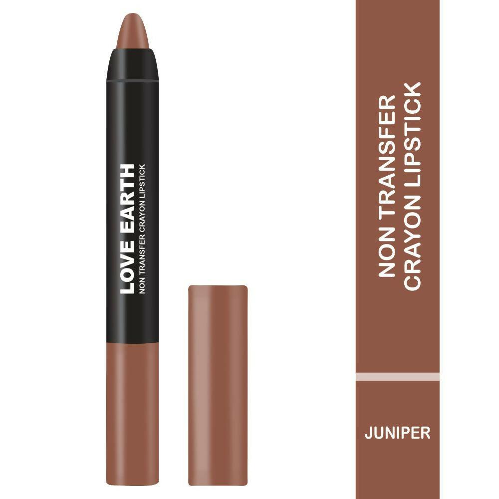 Love Earth Non Transfer Crayon Lipstick-Juniper