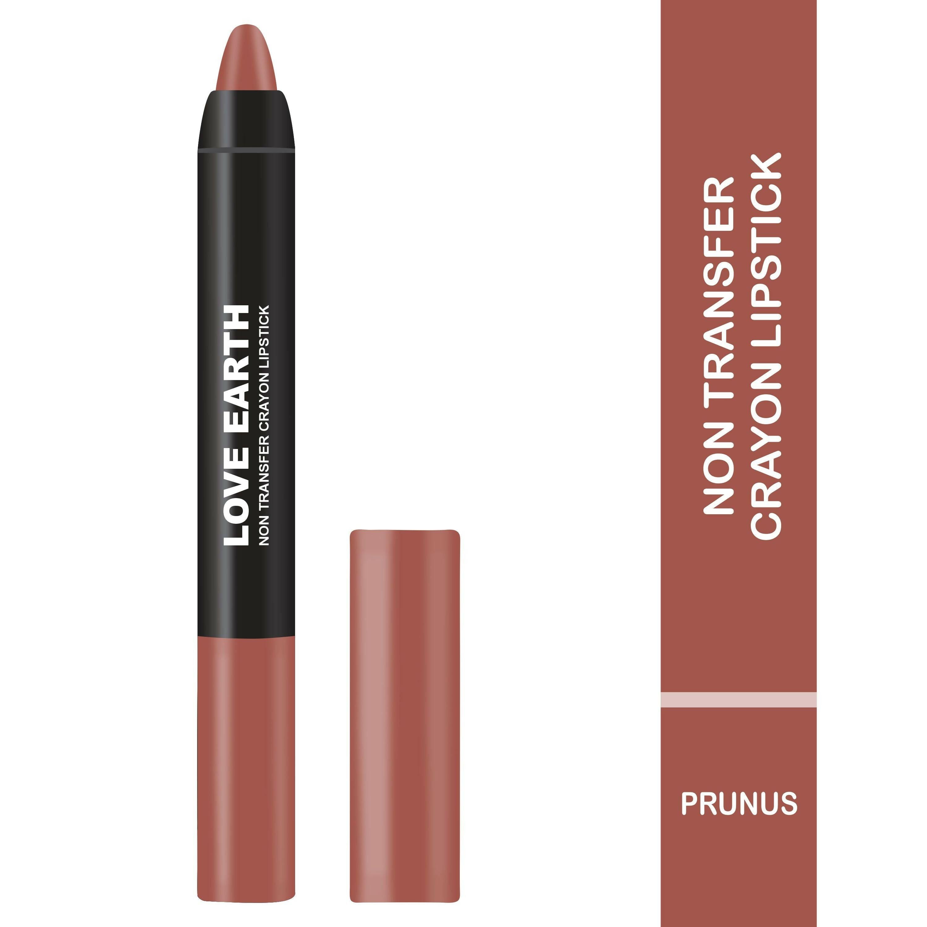 Love Earth Non Transfer Crayon Lipstick-Prunus