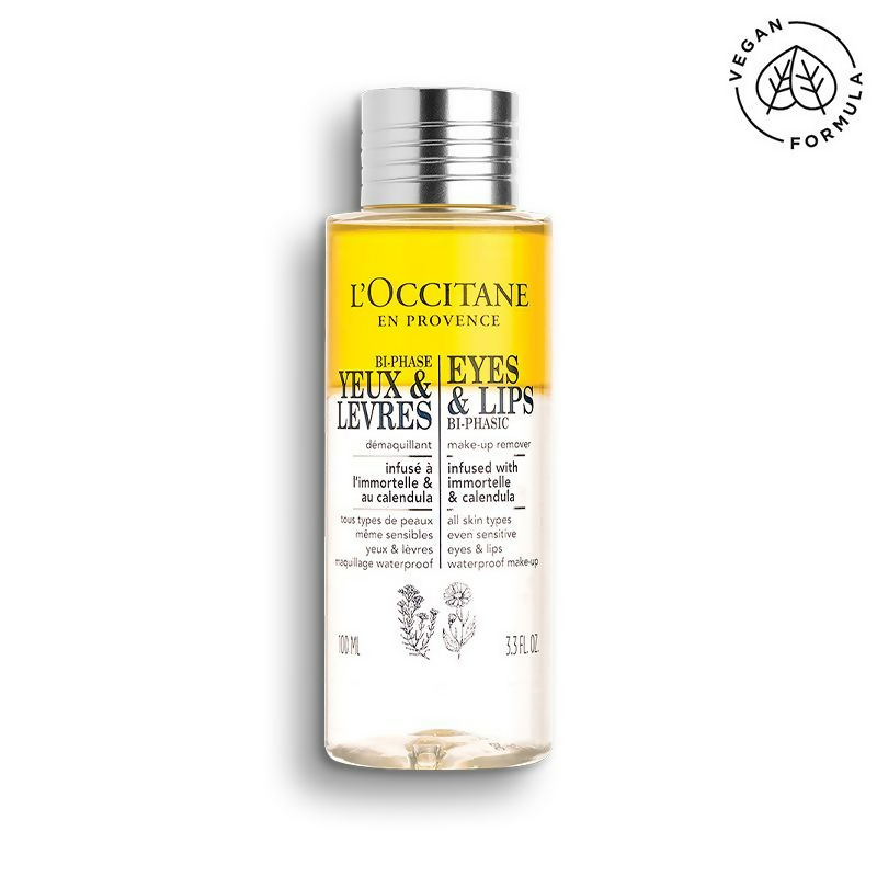 L'Occitane Bi-Phasic Make-Up Remover For Eyes Lip
