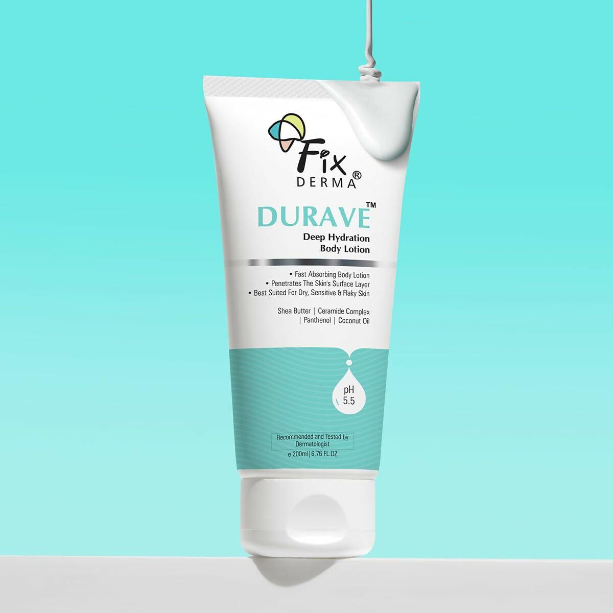 Fixderma Durave Deep Hydrating Body Lotion with Ceramide & Shea Butter