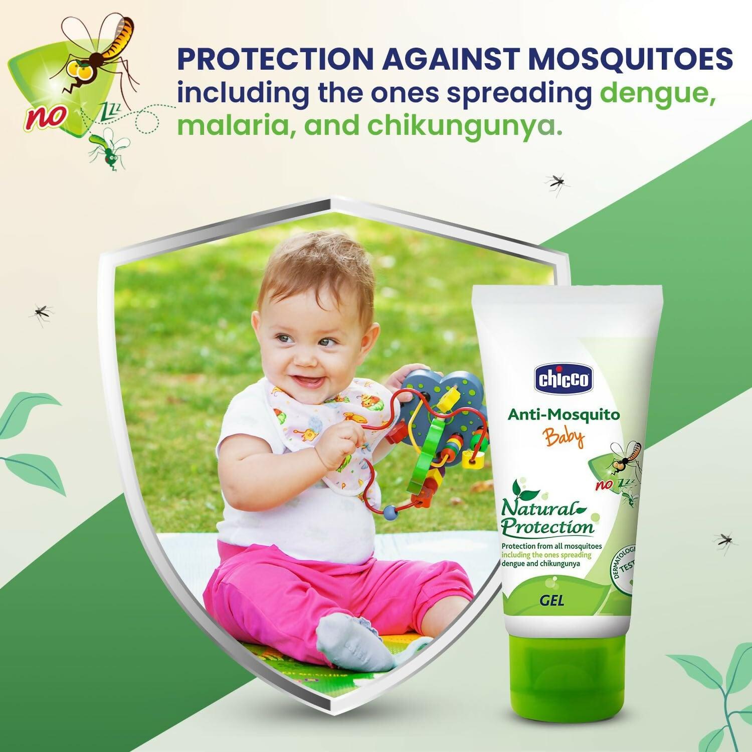 Chicco Anti-Mosquito Gel for Babies, Protection from Mosquitoes