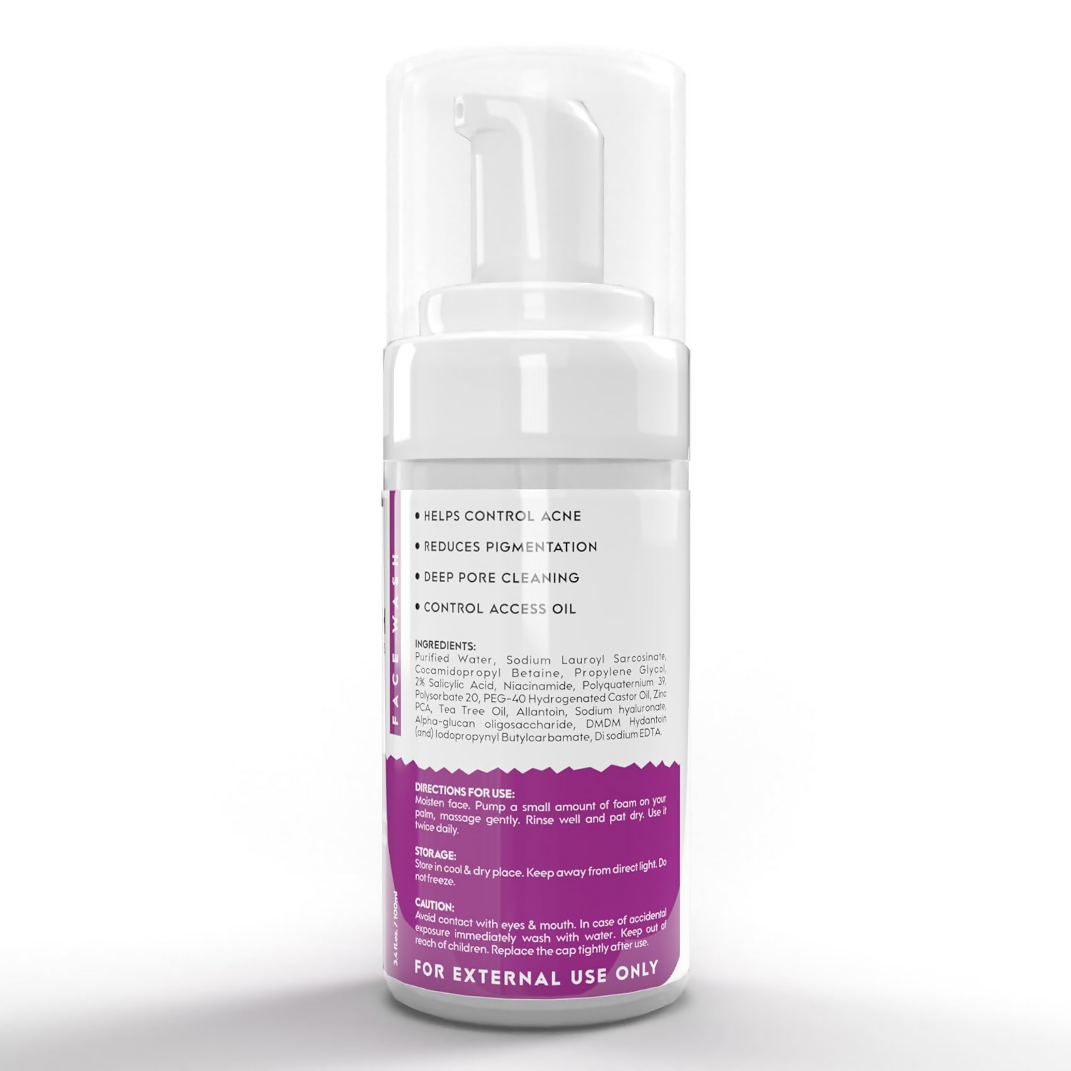 L'Sensa Foaming Face Wash For Acne And Pimples For All Skin Type