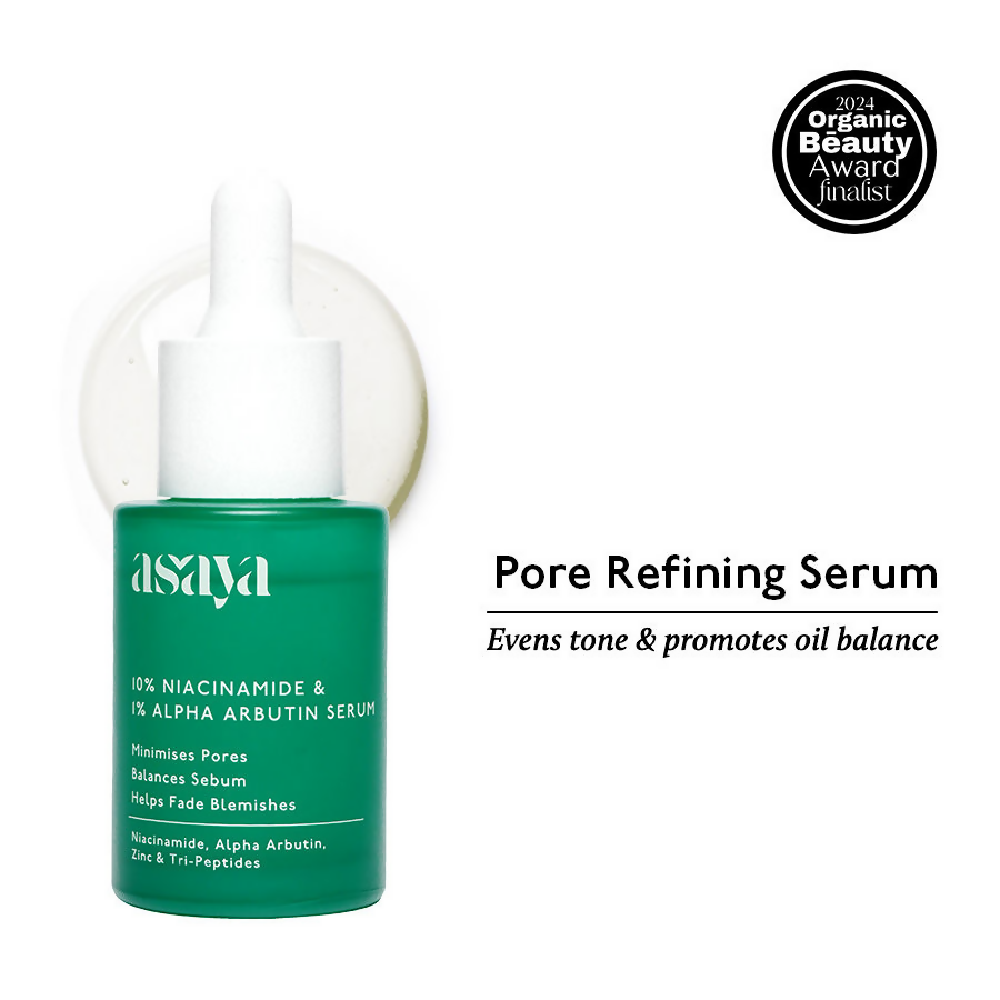 Asaya 10% Niacinamide & Alpha Arbutin Face Serum